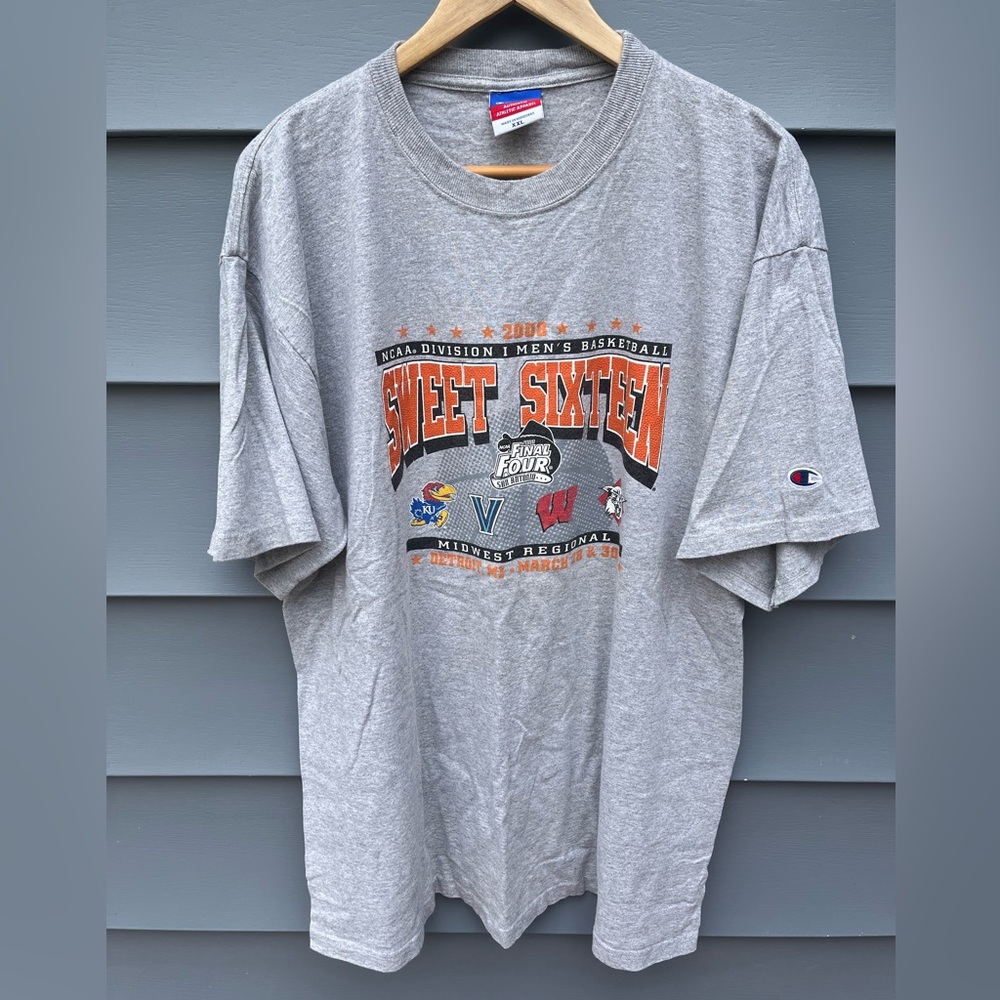 NCAA Basketball T-Shirt / 2008 / Sweet Sixteen Final Four / 2XL / Champion